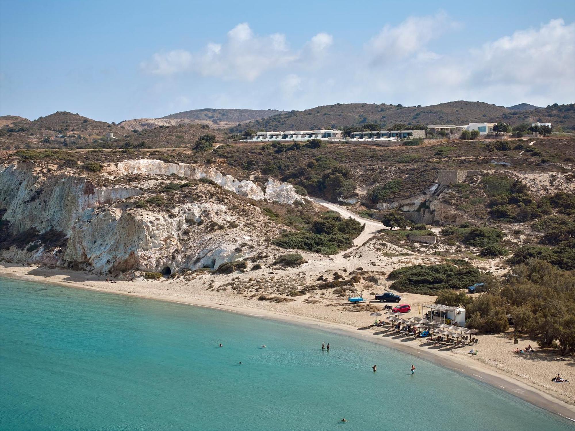 Hotel Milos Sea Resort Adamantas  Bagian luar foto