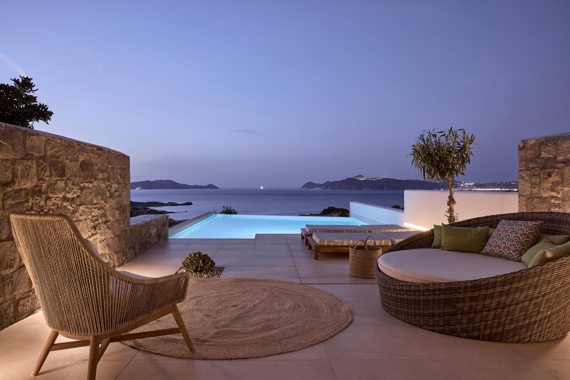 Hotel Milos Sea Resort Adamantas  Bagian luar foto