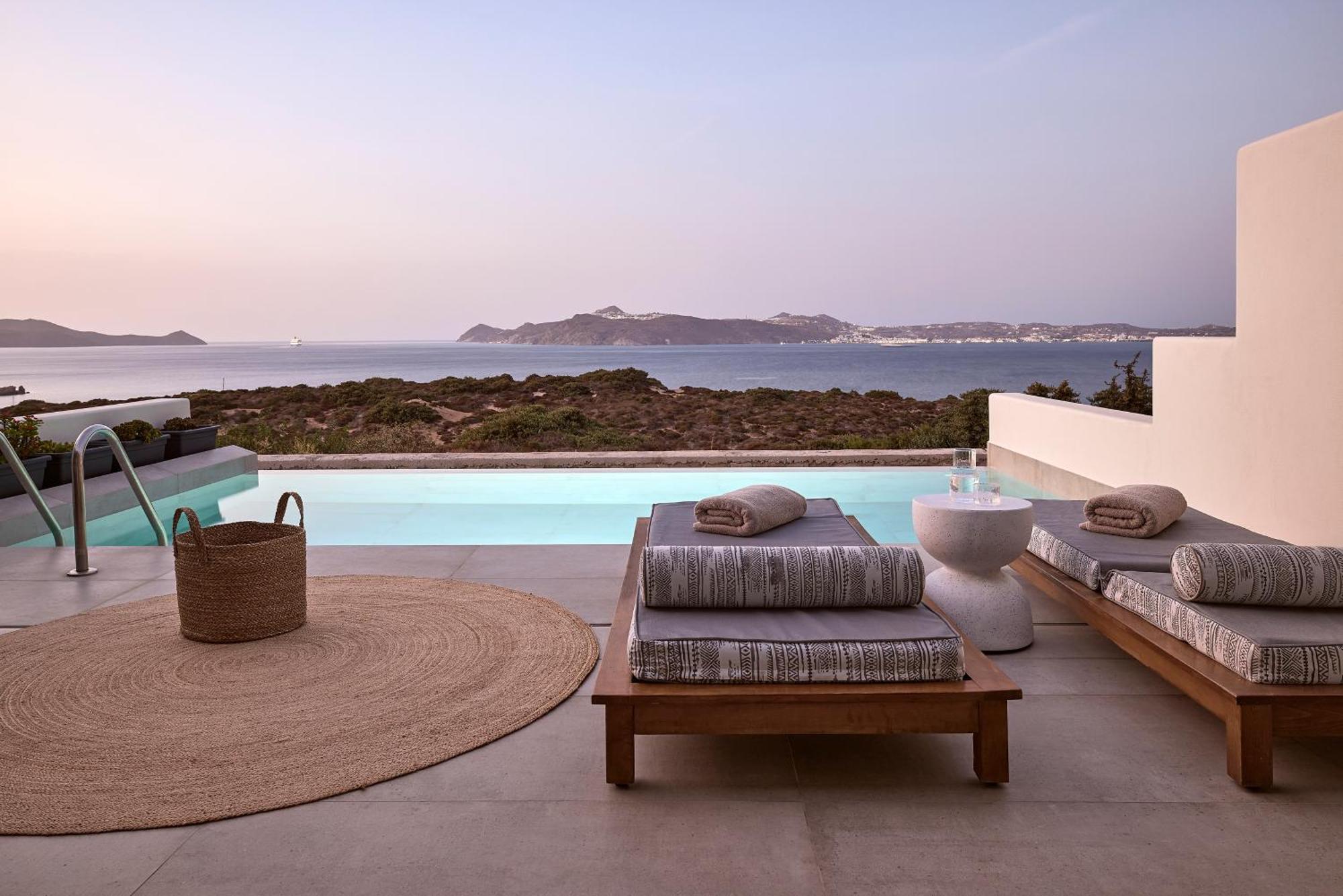 Hotel Milos Sea Resort Adamantas  Bagian luar foto