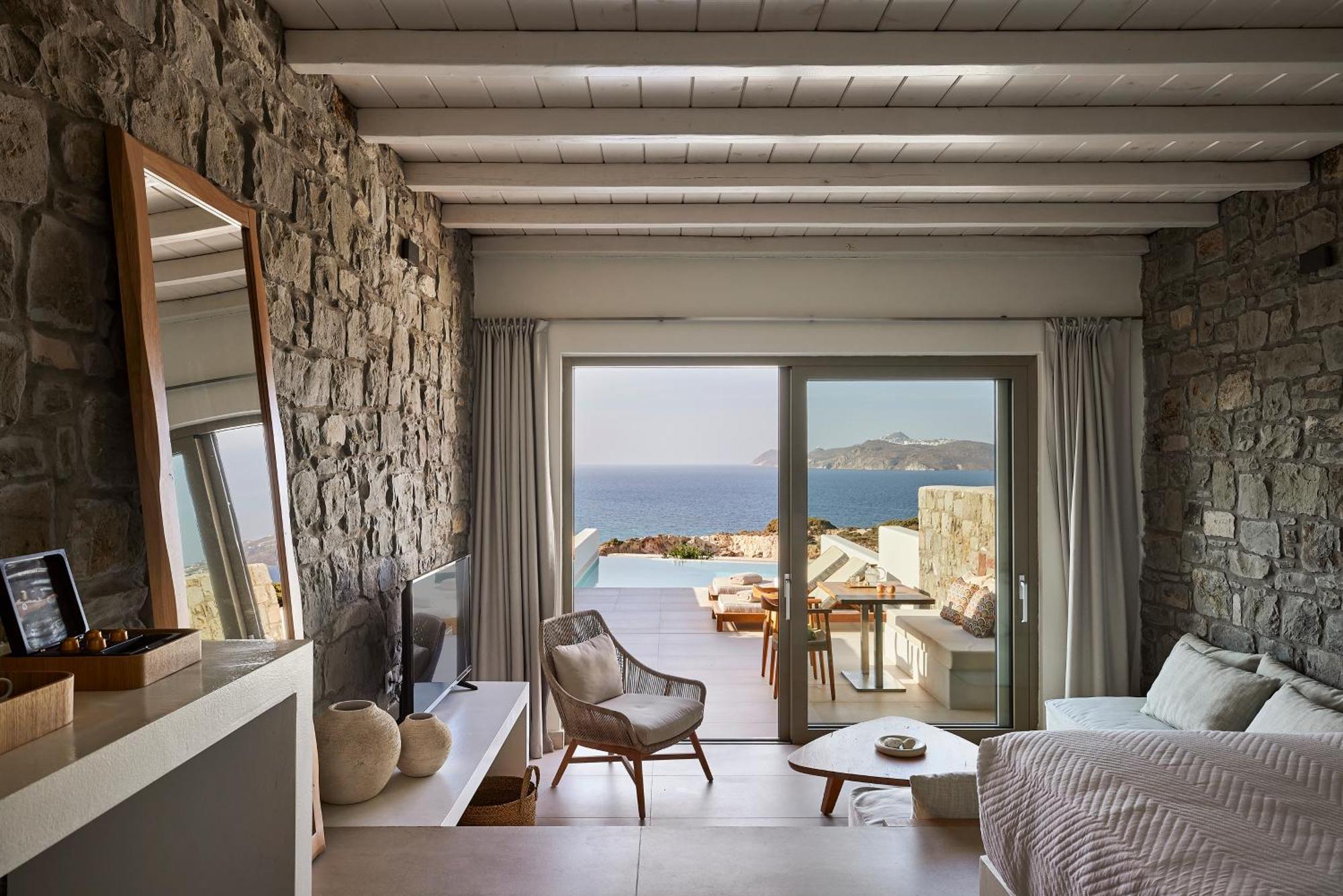 Hotel Milos Sea Resort Adamantas  Bagian luar foto