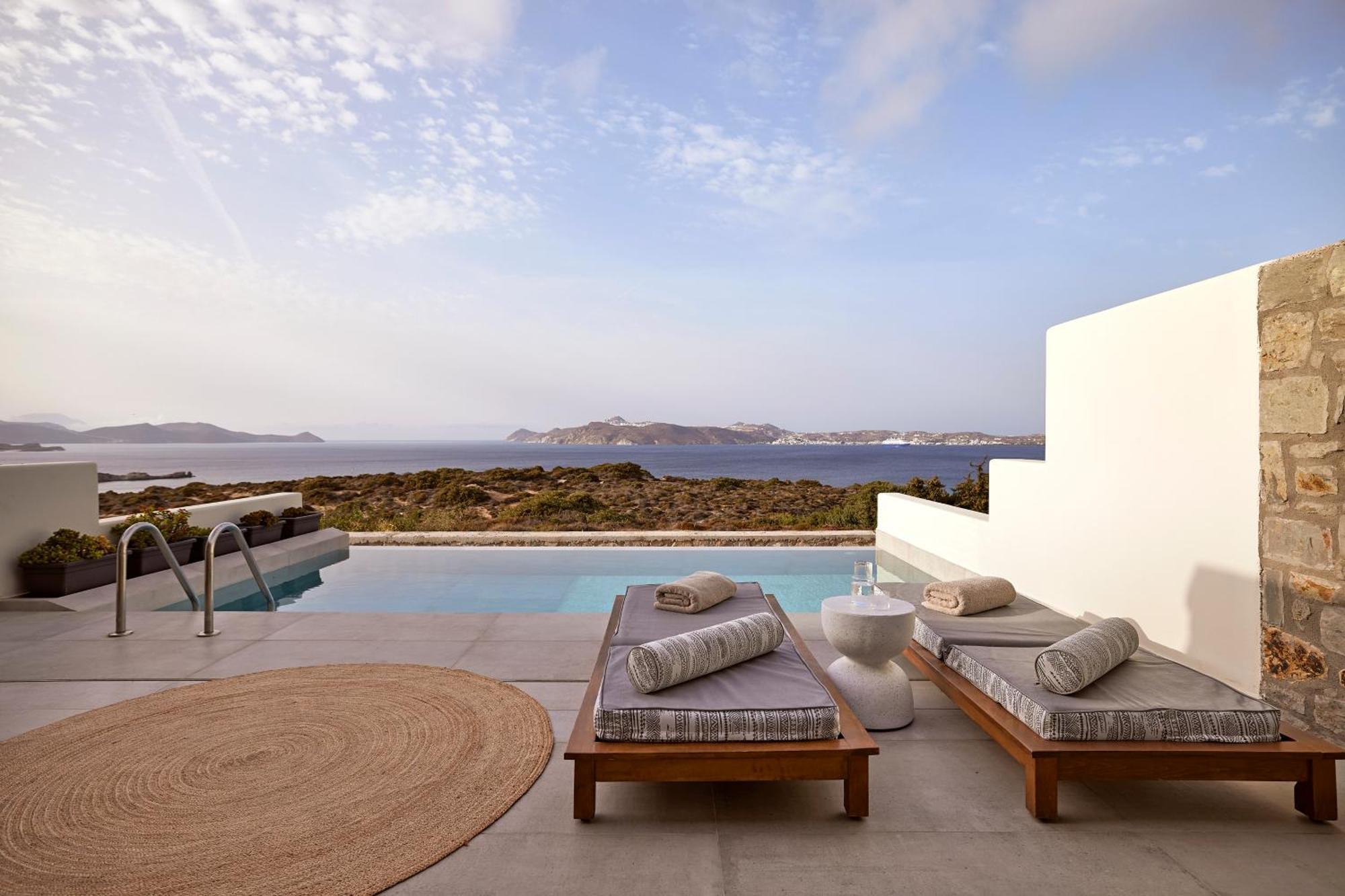 Hotel Milos Sea Resort Adamantas  Bagian luar foto